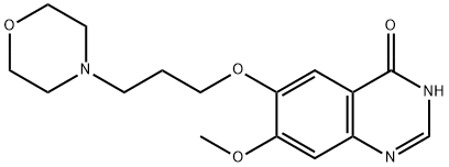 7-Methoxy-6-(3-morpholin-4-ylpropoxy)quinazolin-4(3H)-one 
